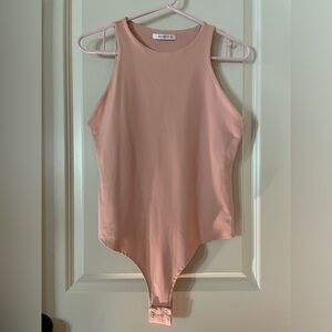ReoRia Women’s Pink Nude Bodysuit
